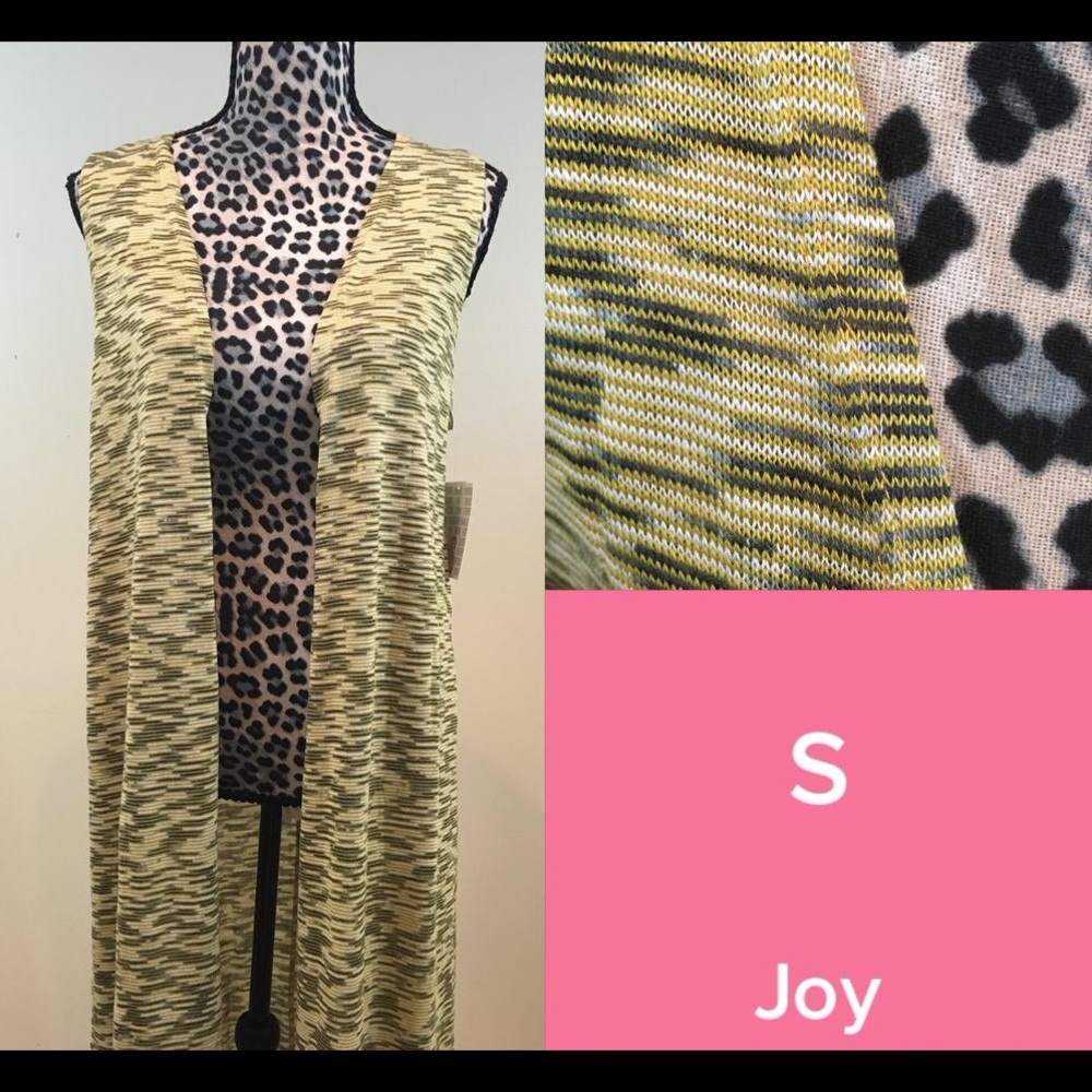 LuLaRoe Longline Joy Vest
